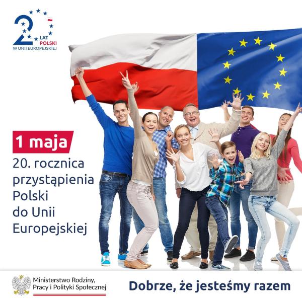 20 lat obecności Polski w Unii Europejskiej